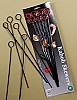 Charcoal Companion - 13 inch Non-Stick Kabob Skewers - Set of 6