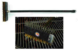 Steven Raichlen - 30 Inch Ultimate Grill Cleaning Brush with Removable Head