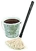Steven Raichlen - Galvanized Sauce Bucket with plastic Insert and Sauce Mop