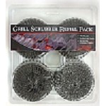 Charcoal Companion - Grill Scrubbers Refill Pack - Set of 4
