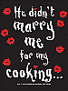 He Didn't Marry Me Aprons