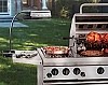 Florescent Grill Light Stainless Steel