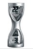 Polder Digital Sand Timer - Silver