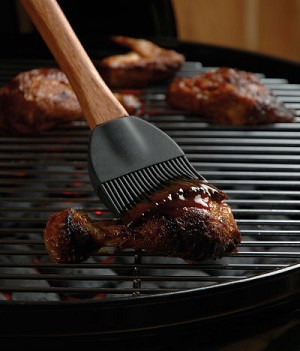 Charcoal Companion - Rosewood Basting Brushes with Silicone Heads