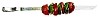 Steven Raichlen - Signature Stainless Steel 5/8 Inch Wide - set of 4