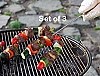 Stainless Steel Kebab Fork - Set of 3