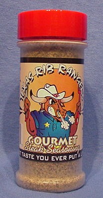 Texas Rib Rangers Gourmet Steak Seasoning