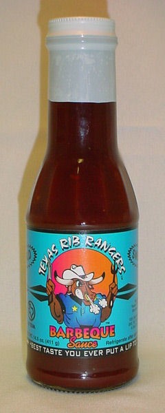 Texas Rib Rangers Mild BBQ Sauce