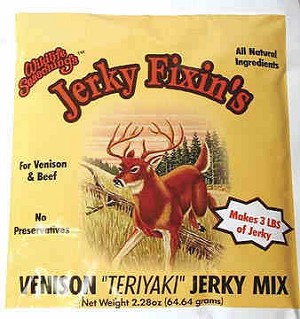 Venison Teriyaki Jerky Mix