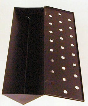 Charcoal Companion - V Shaped Smoker Box For Gas Grills - Large