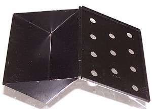 Charcoal Companion - V Shaped Smoker Box For Gas Grills - Small