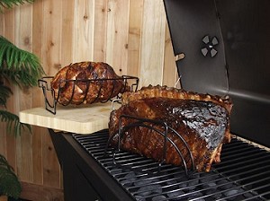 Charcoal Companion - Reversible Non-Stick Rib Roasting Racks