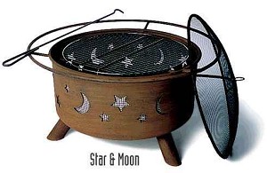 SoJoe Firepits - Star & Moon