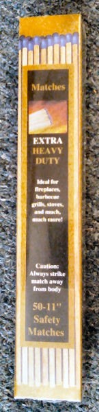 UniFlame 50 Count Premimum Safety Matches